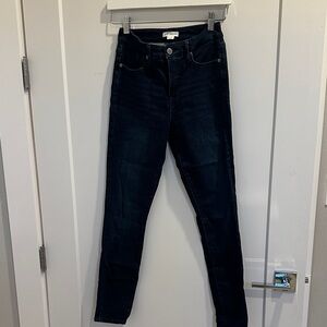 Good American Dark Indigo Skinny Jeans